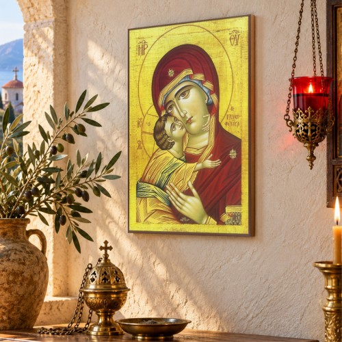 Παναγία με Χριστό Γλυκοφιλούσα