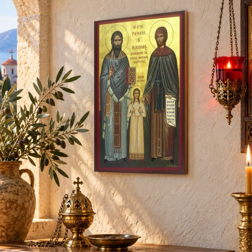 Άγιοι Ραφαήλ,Νικόλαος,Ειρήνη