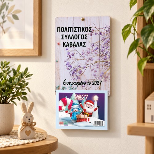 Ημερολόγιο με Λιλά Λουλούδια