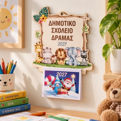 Ημερολόγιο ζωάκια της ζούγκλας