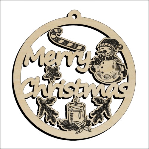 Μπάλα Merry Christmas