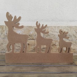 Ελάφια 16 χιλ MDF